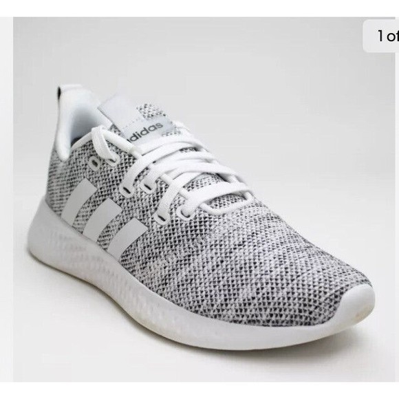 adidas Cloudfoam FW8669 Womens Puremotion Sneakers Shoes White Casual  Size 8 M - Picture 1 of 8